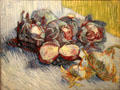Red cabbages & onions painting by Vincent van Gogh at Van Gogh Museum. Amsterdam, NL.