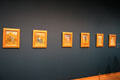 Paintings of prints by Millet by Vincent van Gogh at Van Gogh Museum. Amsterdam, NL.