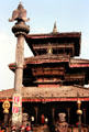 Dattatraya Temple in UNESCO world heritage town of Bhaktapur. Nepal.