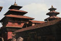 Palace & Teleju Temple in Durbar Square, Patan , Katmandu. Nepal.