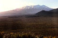 Mount Ruapehu National Park with lava field. New Zealand.