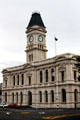 Clock tower in Oamaru, once a wealthy wool town. New Zealand