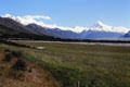 Snow capped Mount Cook. New Zealand.