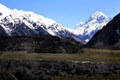 Snow capped Mount Cook. New Zealand