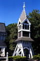 St Michael's Bell Tower in Christchurch. New Zealand.