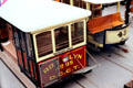 Street car collection at Ferrymead Heritage Park village in Christchurch. New Zealand.