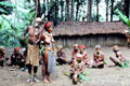 Demonstration of life events at Chimbu village. Papua New Guinea.