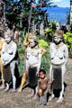 Women caked in mud during a ritual in the Mudmen village. Papua New Guinea.