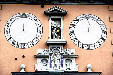 St George & sundials on Jasna Gora in Czestochowa. Poland.