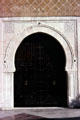Door to Presidential Palace in Medina. Tunis, Tunisia.