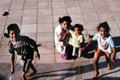 Children playing in Place de la Kasbah. Tunis, Tunisia.