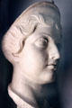 Colossal Head of wife of Roman Emperor or princess at Carthage Museum. Tunis, Tunisia.