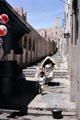 Street is stairway in Medina. Sousse, Tunisia.