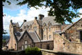 Heritage buildings at Edinburgh Castle. Edinburgh, Scotland.