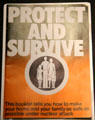 Protect & Survive booklet on surviving nuclear attach by UK government at National War Museum of Scotland. Edinburgh, Scotland.