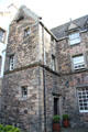 Museum of Edinburgh courtyard on Bakehouse Close. Edinburgh, Scotland.