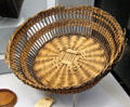 Basket made by philosopher Adam Smith's mother at Museum of Edinburgh. Edinburgh, Scotland.