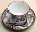 Porcelain cup by J&MP B & Co. Ltd. aka The Glasgow Pottery at Museum of Edinburgh. Edinburgh, Scotland.