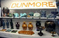 Collection of Dunmore Pottery of Airth in Stirlingshire at Museum of Edinburgh. Edinburgh, Scotland.