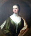 Katherine Erskine, Daughter of Sir Charles Erskine of Alva, Wife of Patrick Campbell of Monzie portrait attrib. William Aikman at Gladstone's Land tenement house. Edinburgh, Scotland.