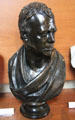 Sir Walter Scott bronze bust by Sir Frances Chantry at Writers' Museum. Edinburgh, Scotland.