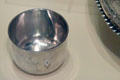 Silver tumbler cup by James Penman of Edinburgh at National Museum of Scotland. Edinburgh, Scotland.