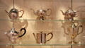 Evolution of Scottish silver teapots between 1720 & 1780 at National Museum of Scotland. Edinburgh, Scotland.