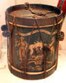 Drum of Edinburgh Town Guard at National Museum of Scotland. Edinburgh, Scotland.