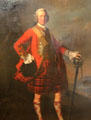 Portrait of John Campbell, 4th Earl of Loudoun in Highland military dress by Allan Ramsay at National Museum of Scotland. Edinburgh, Scotland.