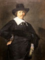 Portrait of François Wouters by Frans Hals at National Gallery of Scotland. Edinburgh, Scotland.