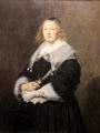 Portrait of Susanna Bailly, 2nd wife of François Wouters by Frans Hals at National Gallery of Scotland. Edinburgh, Scotland.