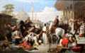 Slave Market in Constantinople painting by Sir William Allan at National Gallery of Scotland. Edinburgh, Scotland.