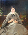 Lady in Grey painting by Sir Daniel Macnee at National Gallery of Scotland. Edinburgh, Scotland.
