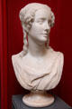 Katherine Munro, Lady Stuart of Allanbank marble bust by Sir John Steell at National Gallery of Scotland. Edinburgh, Scotland