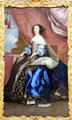 Henrietta Anne, Duchess of Orléans portrait by Jean Nocret at National Portrait Gallery of Scotland. Edinburgh, Scotland.