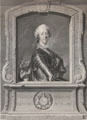 Charles Edward Stuart engraving by Johann Georg Wille after Louis Tocqué at National Portrait Gallery of Scotland. Edinburgh, Scotland.