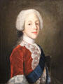 Prince Henry Benedict Stuart portrait after Jean-Etienne Liotard at National Portrait Gallery of Scotland. Edinburgh, Scotland.