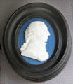 Adam Smith portrait medallion by James Tassie at National Portrait Gallery of Scotland. Edinburgh, Scotland.