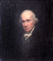 James Watt portrait by John Partridge after Sir William Beechey at National Portrait Gallery of Scotland. Edinburgh, Scotland.