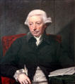 Professor Adam Ferguson portrait by Sir Joshua Reynolds at National Portrait Gallery of Scotland. Edinburgh, Scotland.