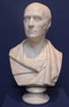 Painter Sir Henry Raeburn marble bust by Thomas Campbell at National Portrait Gallery of Scotland. Edinburgh, Scotland.