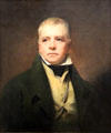 Sir Walter Scott portrait by Sir Henry Raeburn at National Portrait Gallery of Scotland. Edinburgh, Scotland.