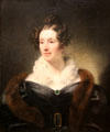 Mary Somerville portrait by Thomas Phillips at National Portrait Gallery of Scotland. Edinburgh, Scotland.