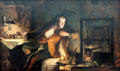 James Watt & Steam Engine painting by James Eckford Lauder at National Portrait Gallery of Scotland. Edinburgh, Scotland.