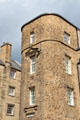 Heritage building on Canongate section of Royal Mile. Edinburgh, Scotland.