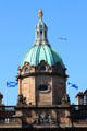 Dome of former Head Office of Bank of Scotland. Edinburgh, Scotland.