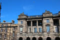Former Parliament Hall now Supreme Courts of Scotland on Parliament Square. Edinburgh, Scotland
