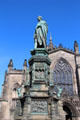 Memorial statue to Walter Francis Montegu Douglas Scott, 5th Duke of Buccleuch & 7th Duke of Queensberry. Edinburgh, Scotland