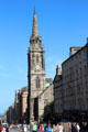 Tron Kirk now Royal Mile Market with spire by R & R Dickson. Edinburgh, Scotland.