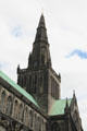 Spire of Glasgow Cathedral. Glasgow, Scotland.